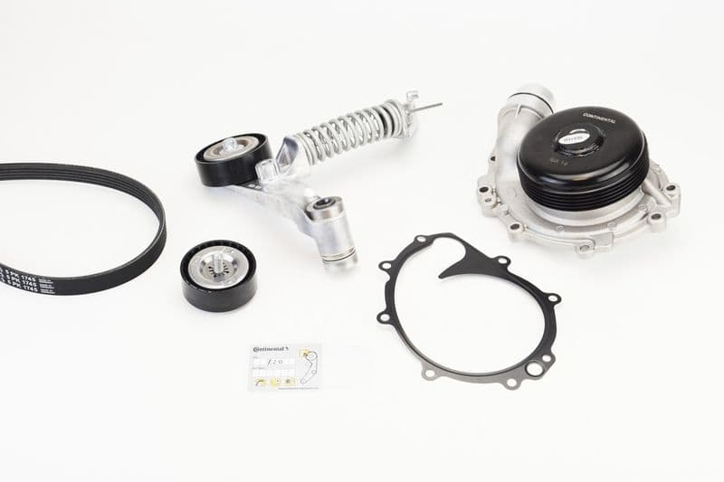 Pompa apa + Set curea transmisie cu caneluri CONTINENTAL CTAM 5PK1745WP1