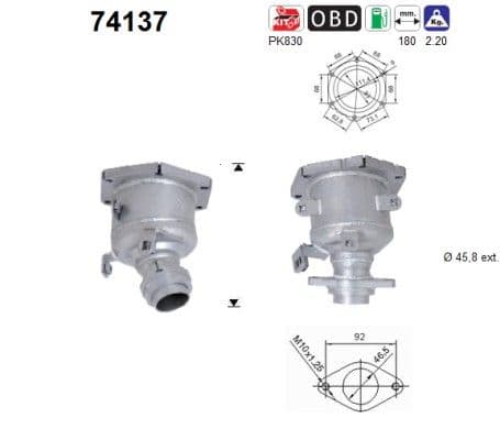 Catalizator AS-PL 74137
