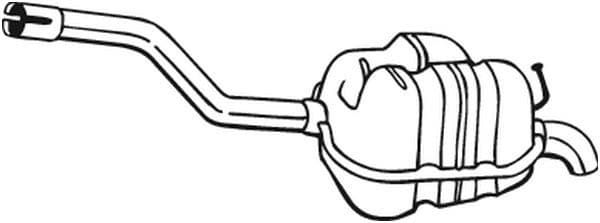 Toba esapament finala BOSAL 233-543