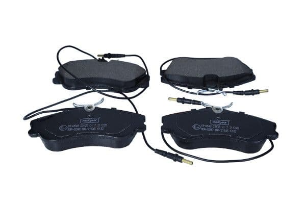set placute frana,frana disc MAXGEAR 19-0549