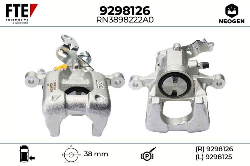 Etrier frana FTE NEOGEN 9298126