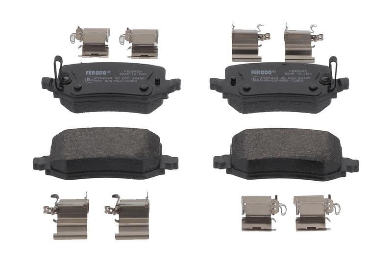 set placute frana,frana disc FERODO PREMIER ECO FRICTION FDB5459
