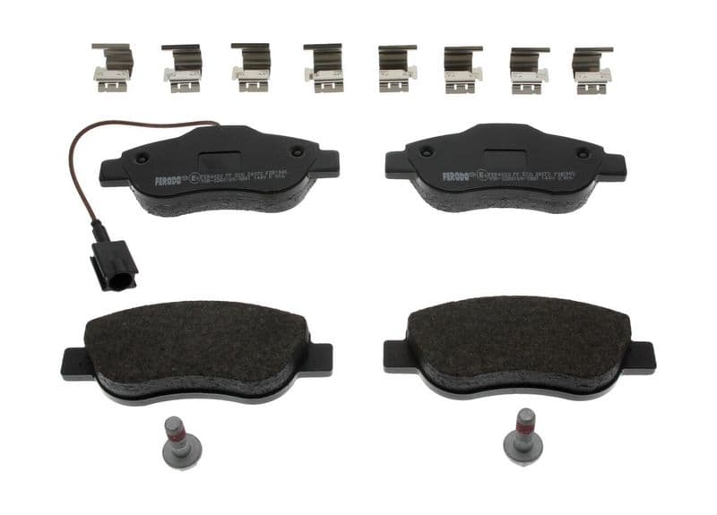 set placute frana,frana disc FERODO PREMIER ECO FRICTION FDB1945