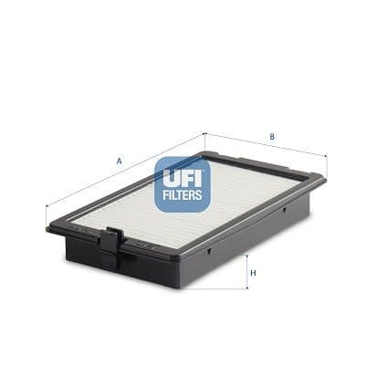 Filtru, aer habitaclu UFI 53.629.00