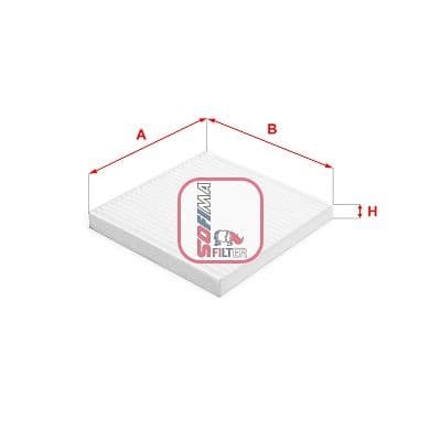 Filtru, aer habitaclu SOFIMA S 3384 C