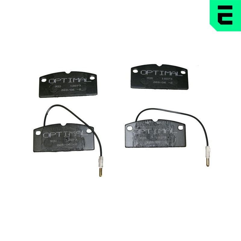 set placute frana,frana disc OPTIMAL BP-12073