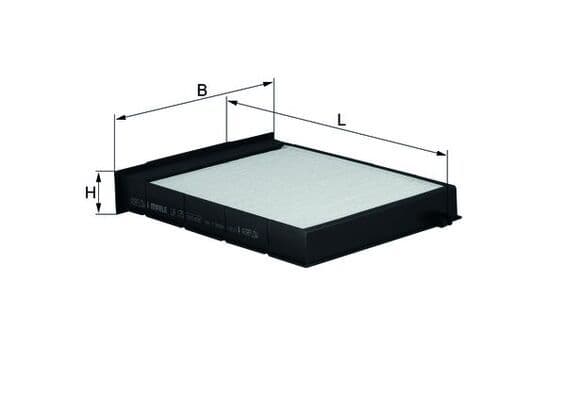 Filtru, aer habitaclu KNECHT LA 175