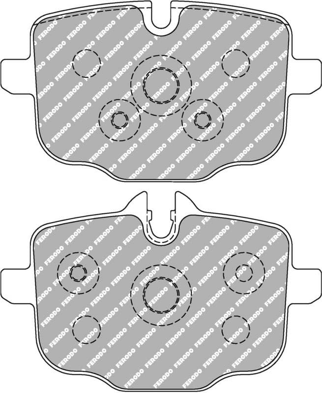 set placute frana,frana disc FERODO FCP4381H