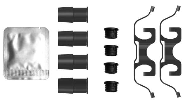 Set accesorii, etrier frana TEXTAR 82554400