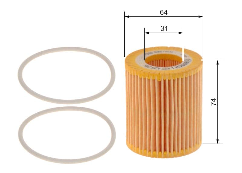 Filtru ulei BOSCH 1 457 429 248