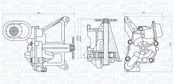 Pompa ulei MAGNETI MARELLI 351516000051