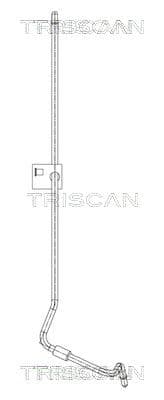 Furtun hidraulic, sistem de directie TRISCAN 8516 16050