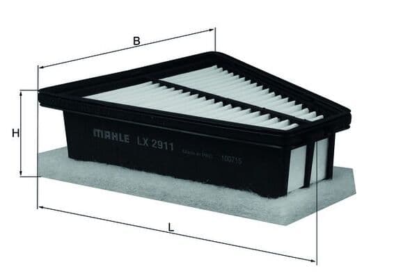 Filtru aer MAHLE LX 2911
