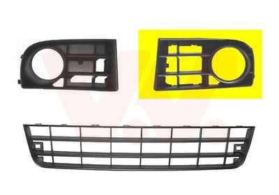 Grila ventilatie, bara protectie VAN WEZEL ** Equipart ** 5894597