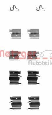 Set accesorii, placute frana METZGER AUTOTEILE 109-1240