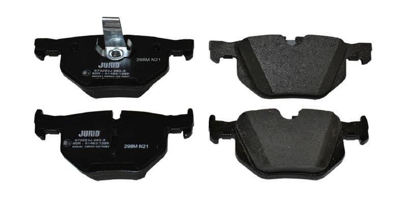 set placute frana,frana disc JURID 573224J