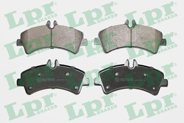set placute frana,frana disc LPR 05P1294