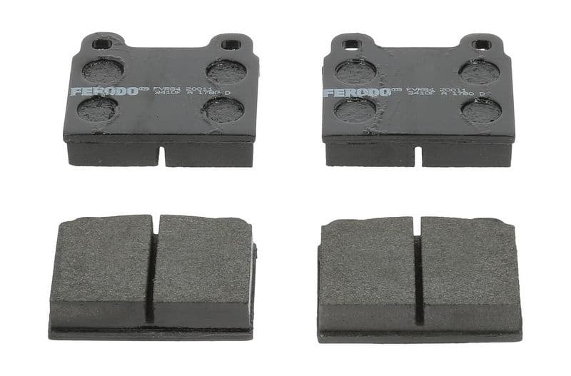 set placute frana,frana disc FERODO PREMIER ECO FRICTION FVR84