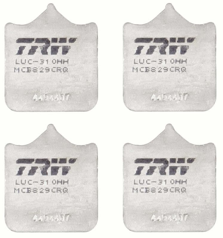 set placute frana,frana disc TRW Hyper Carbon Racing MCB829CRQ