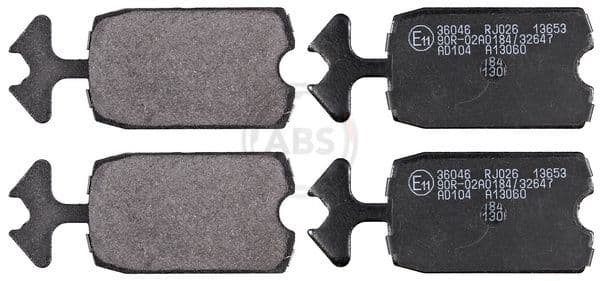set placute frana,frana disc ABS 36046