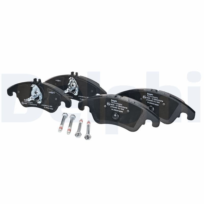 set placute frana,frana disc DELPHI LP2099