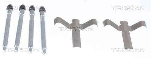Set accesorii, placute frana TRISCAN 8105 811001
