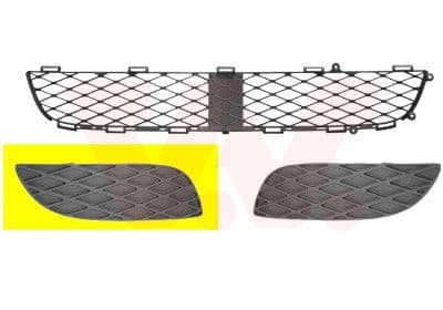 Grila ventilatie, bara protectie VAN WEZEL 5431592