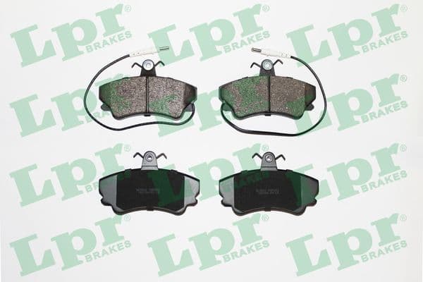 set placute frana,frana disc LPR 05P653