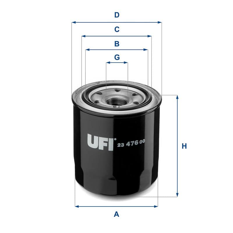 Filtru ulei UFI 23.476.00