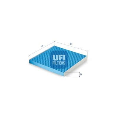 Filtru, aer habitaclu UFI ARGENTIUM 34.286.00