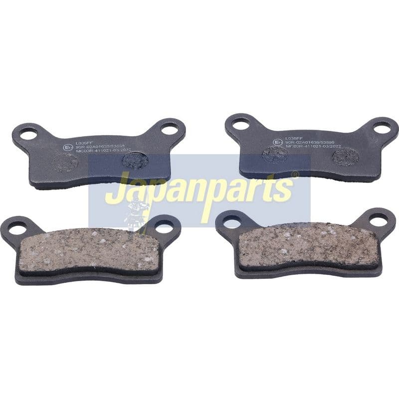 set placute frana,frana disc JAPANPARTS PP-MC03