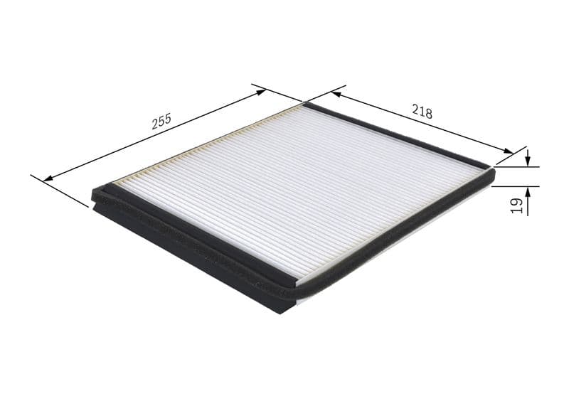 Filtru, aer habitaclu BOSCH 1 987 432 089