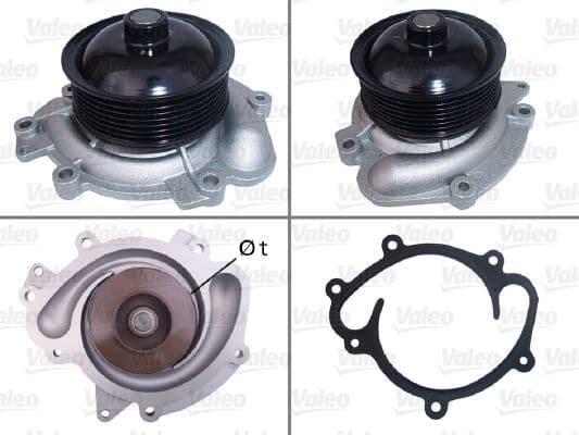 Pompă de apă, răcire motor VALEO 506980