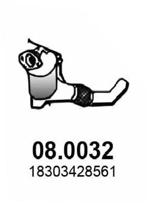 Catalizator ASSO 08.0032
