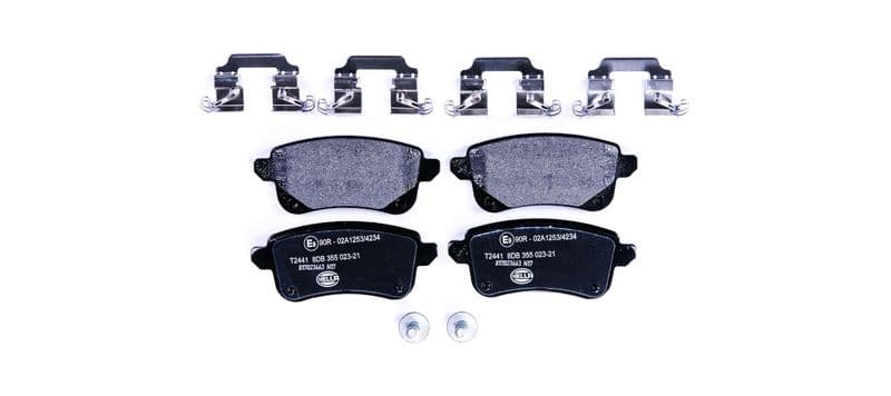 set placute frana,frana disc HELLA-PAGID 8DB 355 023-211