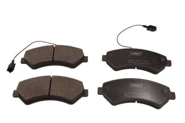set placute frana,frana disc MAXGEAR 19-3386