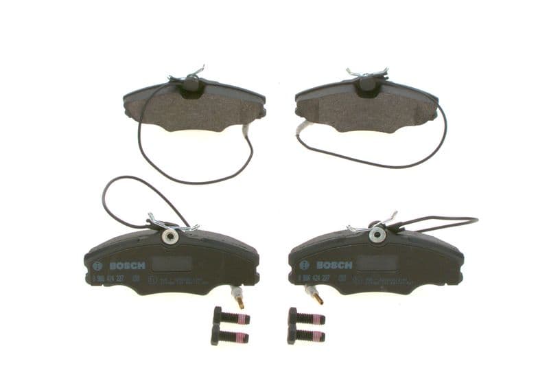 set placute frana,frana disc BOSCH 0 986 424 227