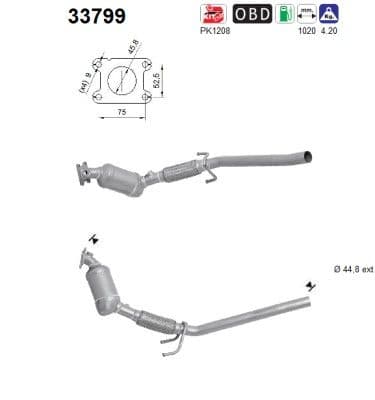 Catalizator AS-PL 33799