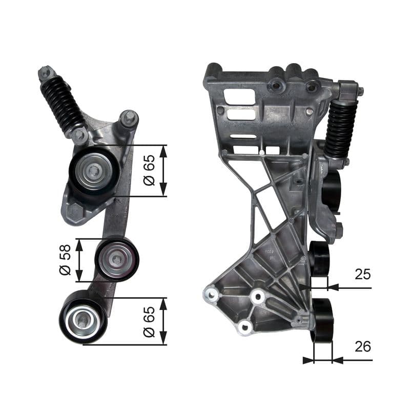 Intinzator curea, curea distributie GATES DriveAlign™ T39136