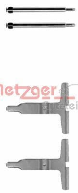 Set accesorii, placute frana METZGER AUTOTEILE 109-1217