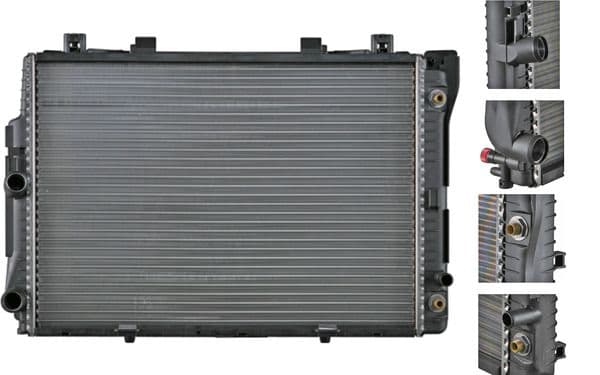 Radiator, racire motor MAHLE BEHR CR 262 000S