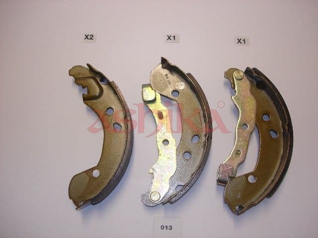 Set saboti frana ASHIKA 55-00-013