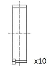 Cuzinet bielă FAI AutoParts BB2075-STD