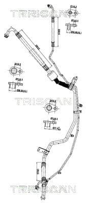 conducta presiune variabila,aer conditionat TRISCAN 9010 28088