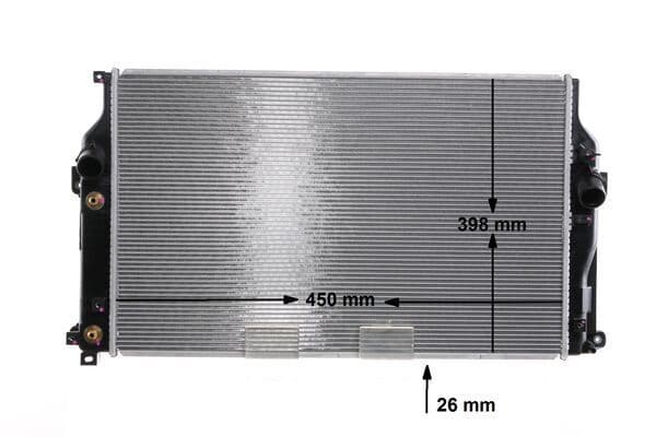 Radiator, racire motor MAHLE BEHR CR 2271 000S