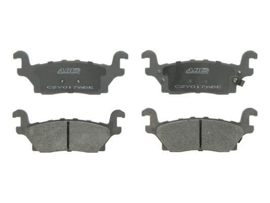 set placute frana,frana disc ABE C2Y017ABE