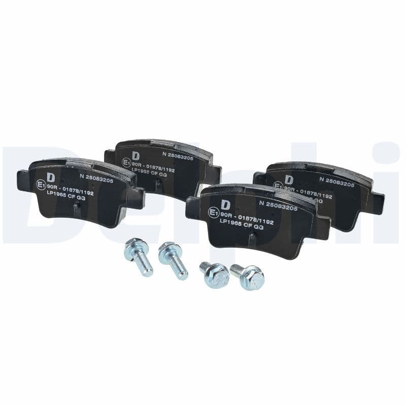 set placute frana,frana disc DELPHI LP1965