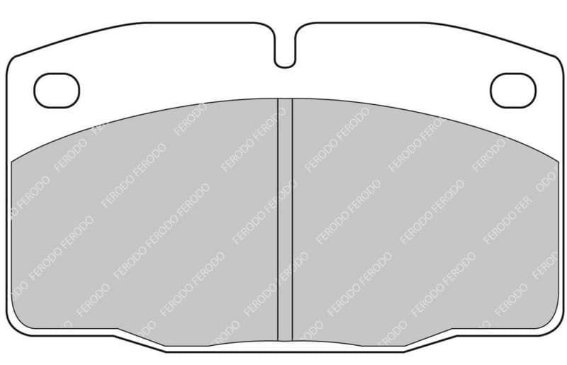set placute frana,frana disc FERODO FCP173R