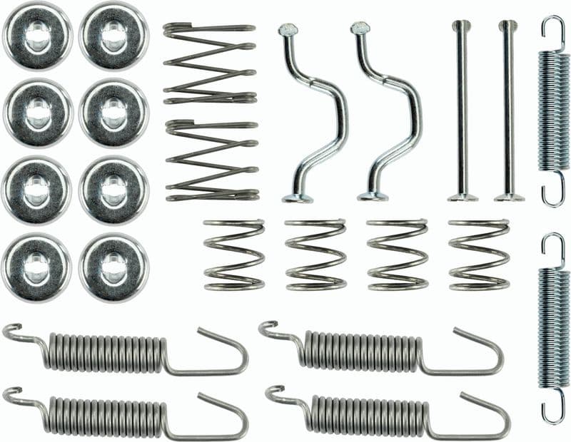 set accesorii, saboti frana parcare TRW SFK353