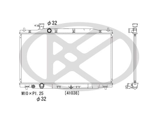 Radiator, racire motor KOYORAD PL082616